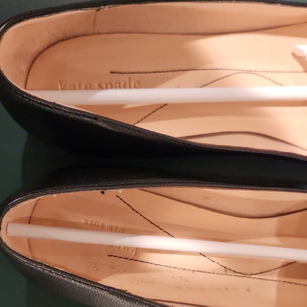 Kate Spade Black Embellished Flats - Picture 6 of 8